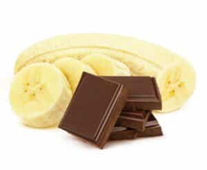chocolate and banana energy bar